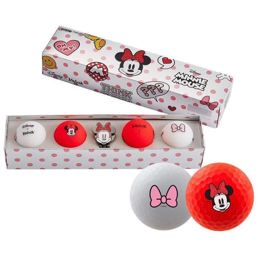 Volvik Vivid Disney 4 Golf Ball Pack