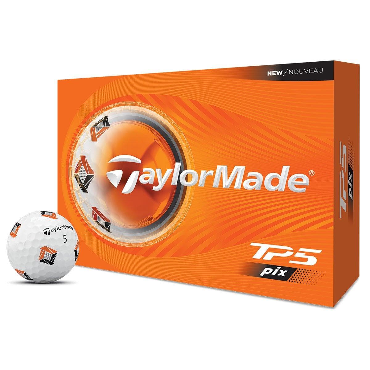 TaylorMade TP5 PIX 12 Golf Ball Pack