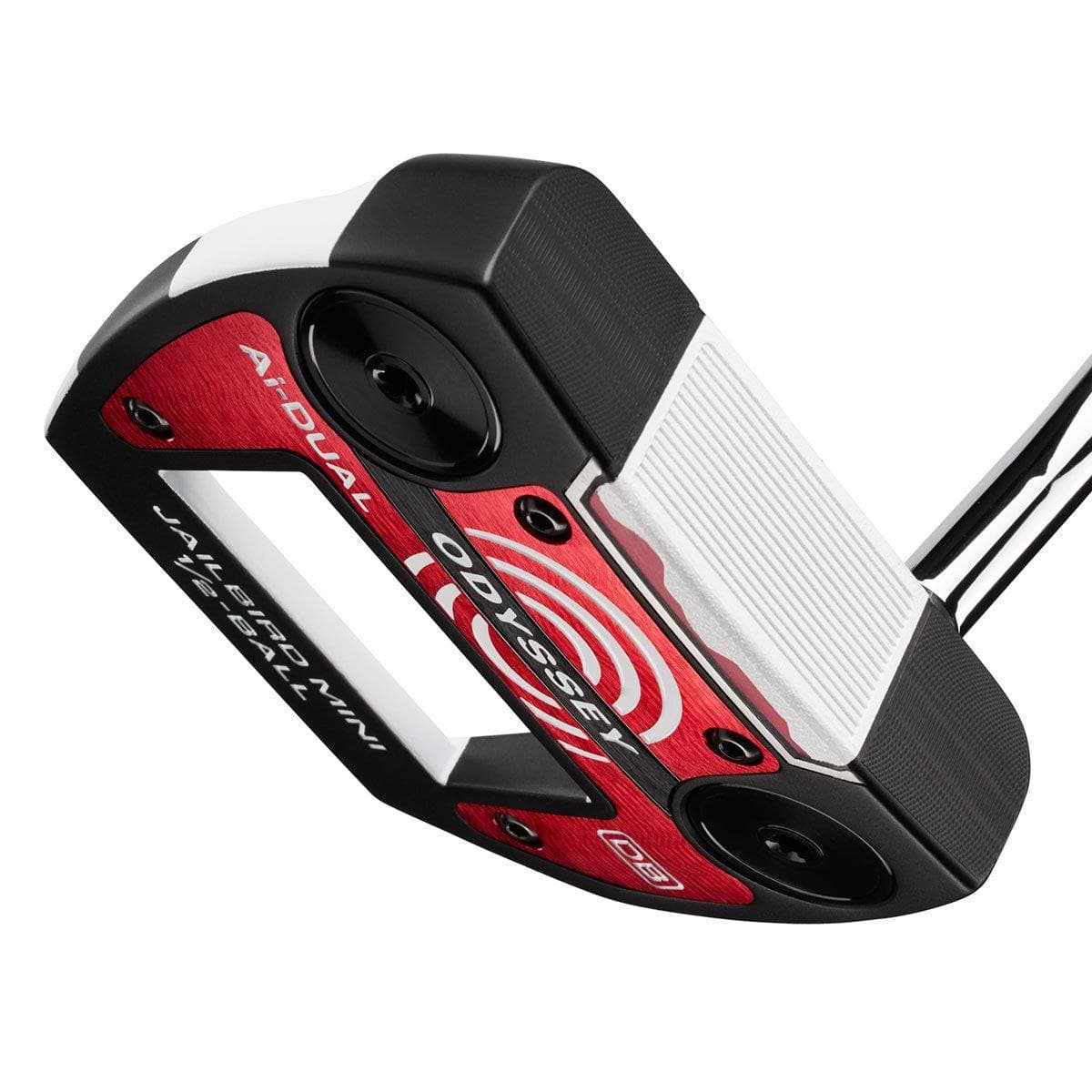 Odyssey Ai-DUAL Jailbird Mini Half Ball Pistol Golf Putter