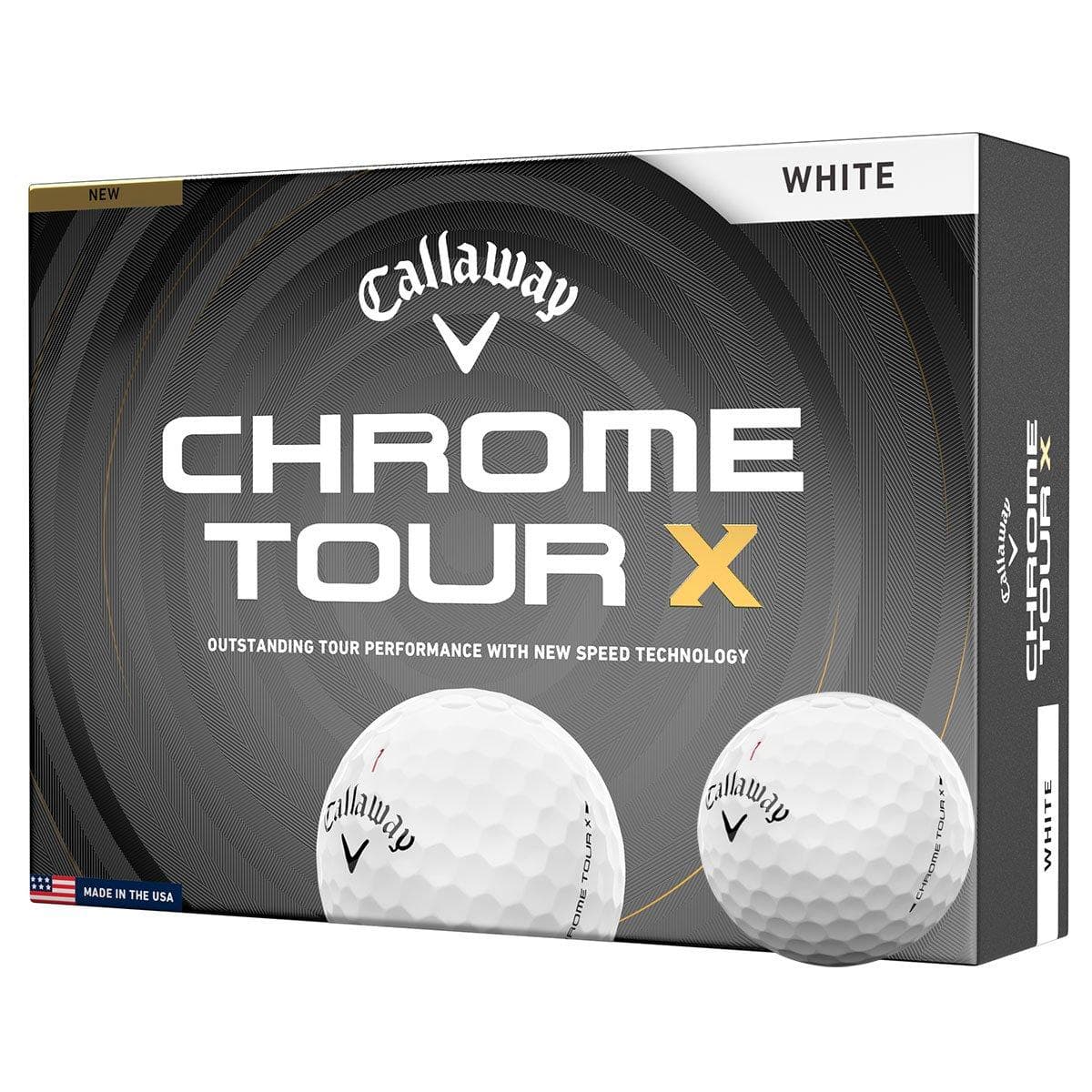 Callaway Chrome Tour X 12 Golf Ball Pack