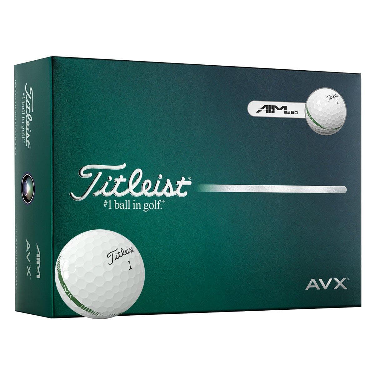 Titleist AVX AIM360 12 Golf Ball Pack