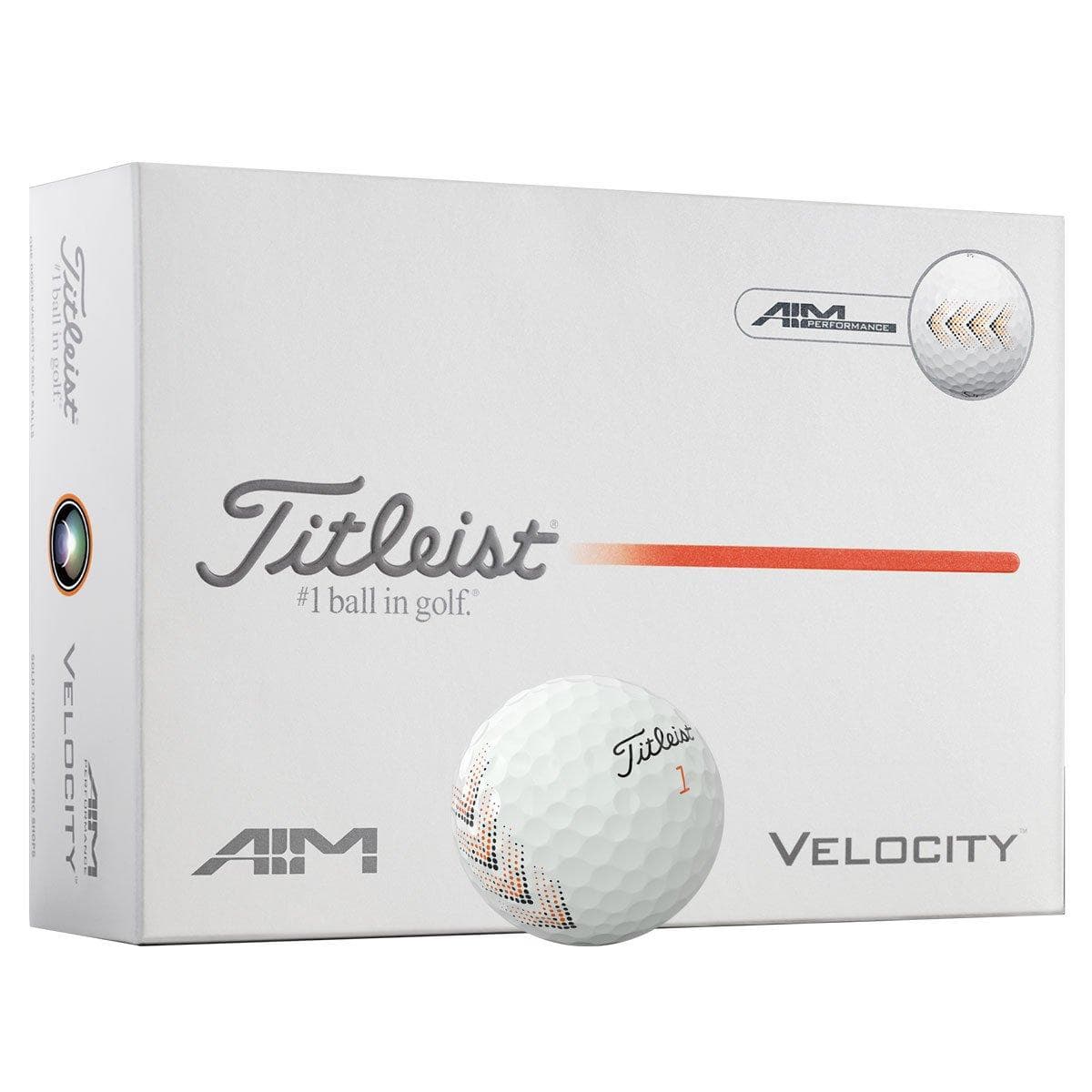 Titleist Velocity AIM Performance Golf Ball Pack