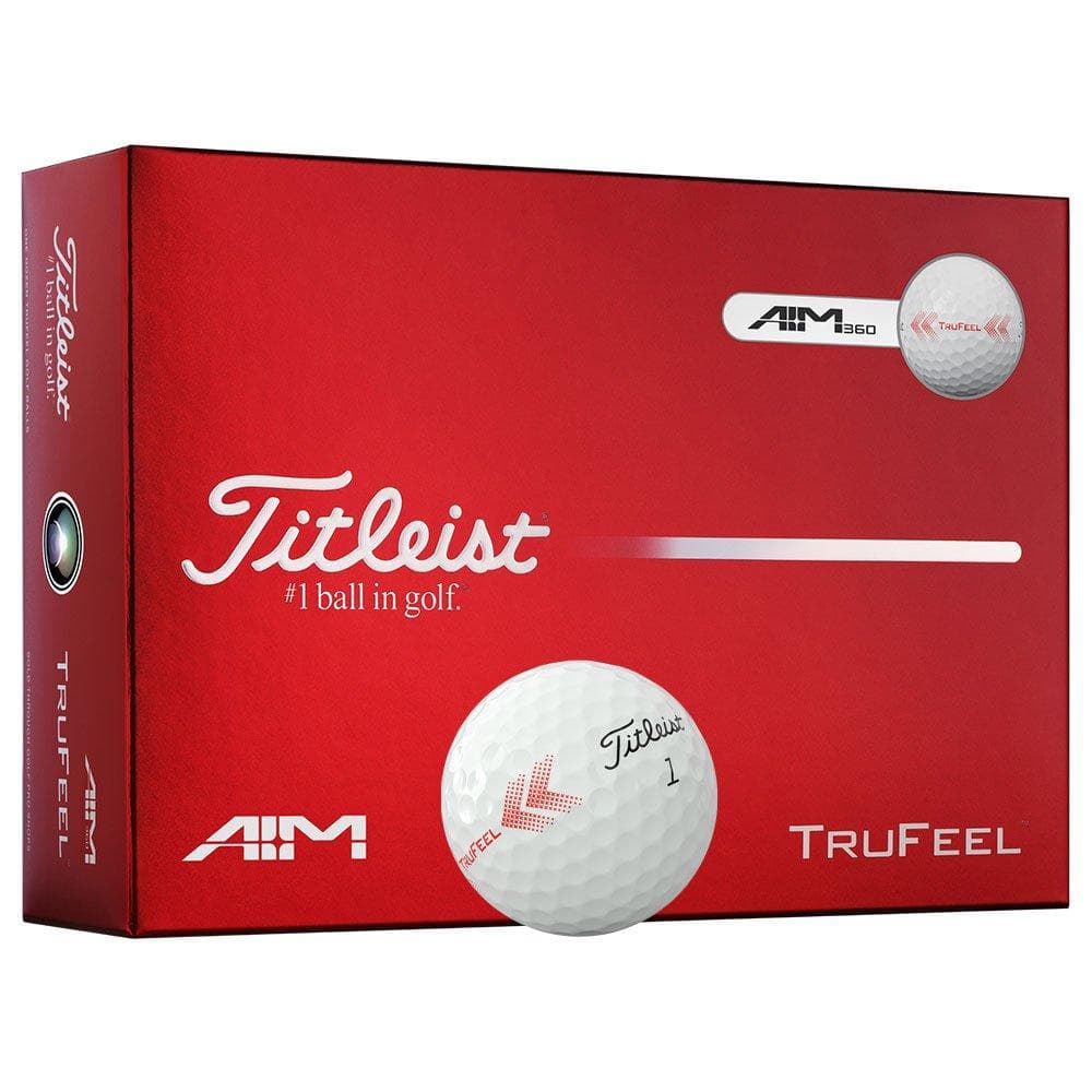 Titleist TruFeel AIM 360 12 Golf Ball Pack