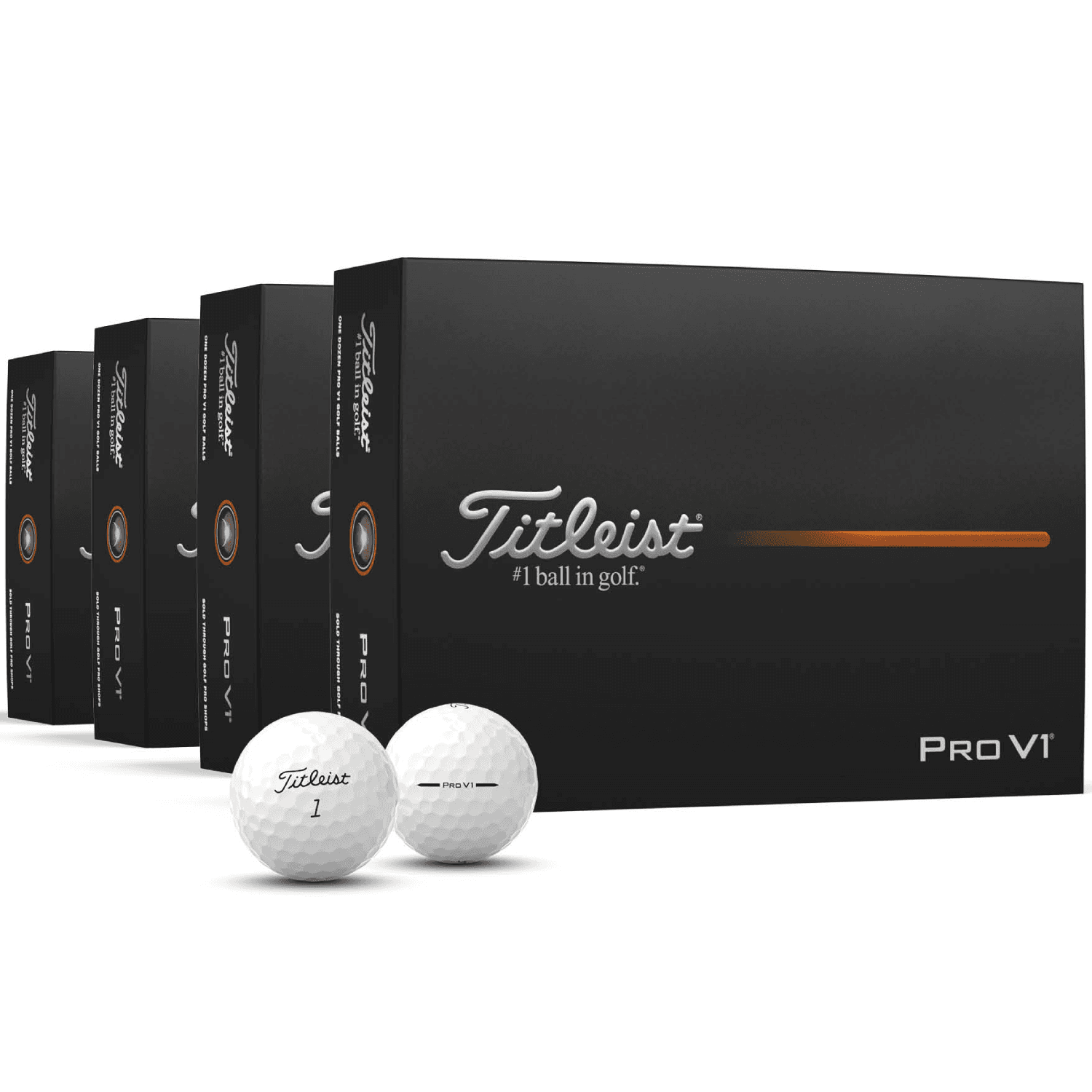 Titleist Pro V1 Golf Balls - 4 for 3 (with Personalisation)