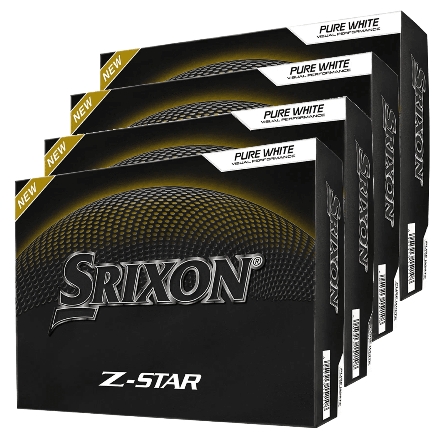 Srixon Z-STAR Golf Balls Pure White - 4 for 3
