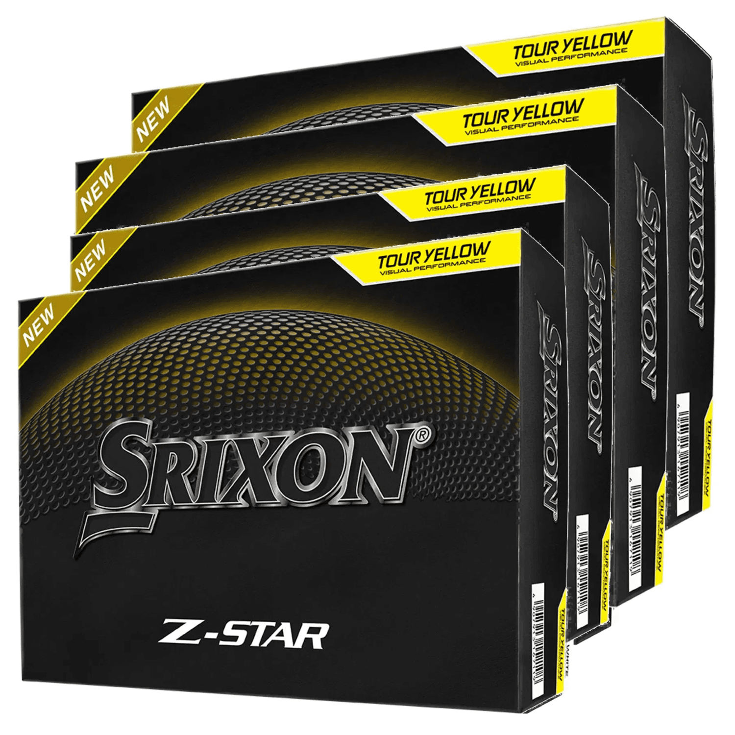 Srixon Z-STAR Golf Balls Tour Yellow - 4 for 3