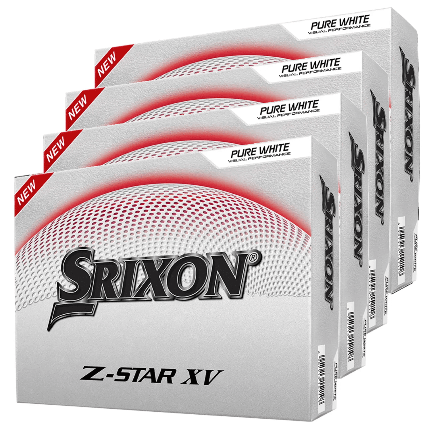 Srixon Z-STAR XV Golf Balls Pure White - 4 for 3