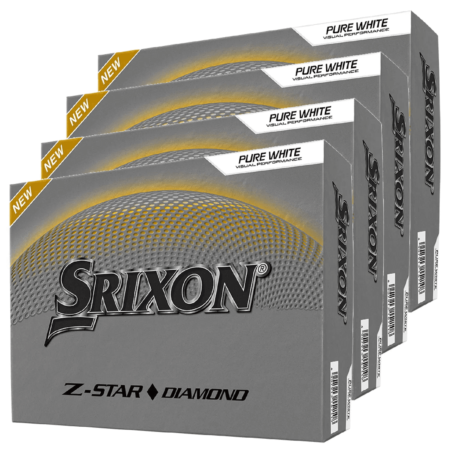 Srixon Z-STAR Diamond Golf Balls Pure White - 4 for 3