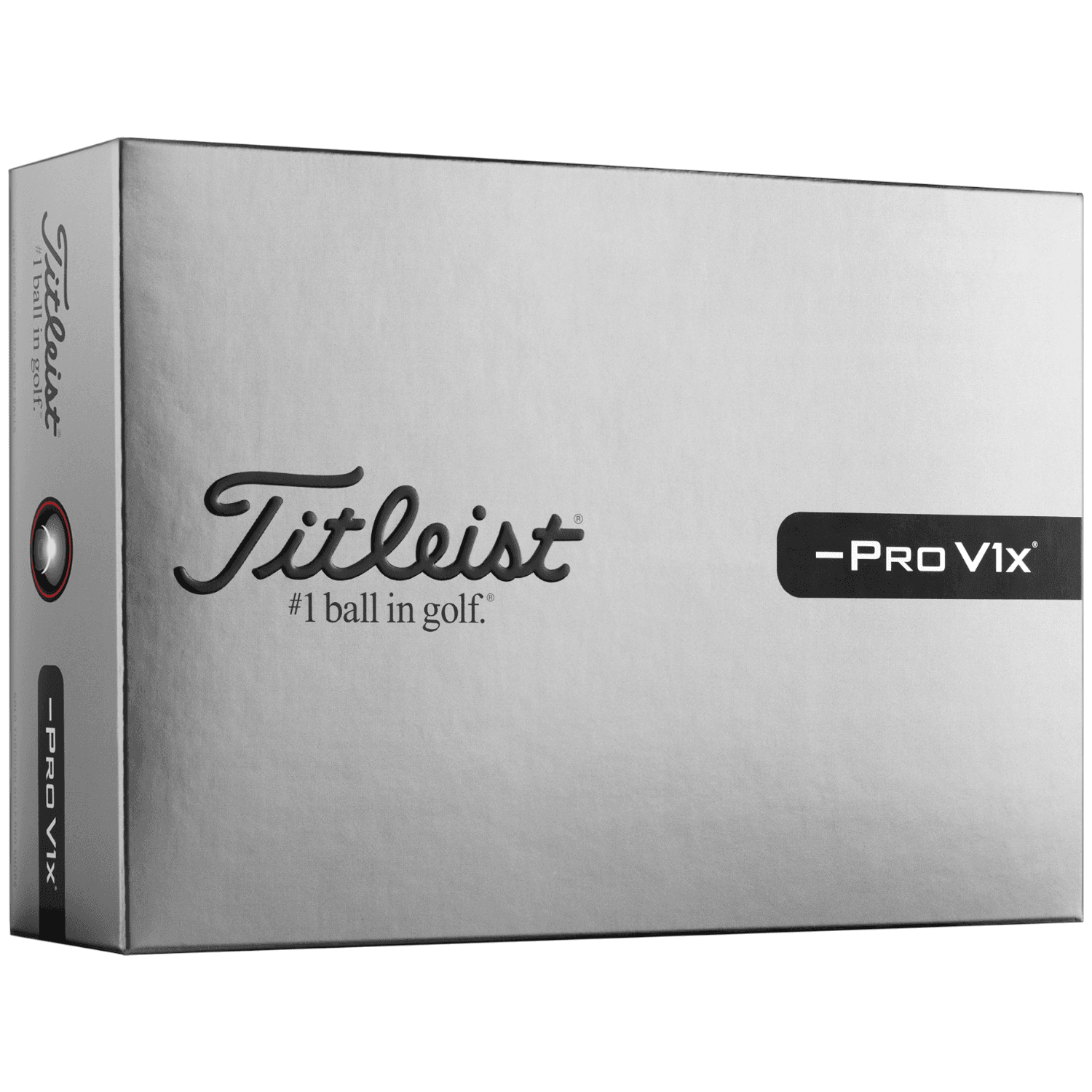 Titleist Pro V1x Left Dash Golf Balls - 4 for 3 (with Personalisation)