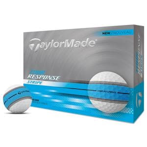 TaylorMade Tour Response Neon Stripe Blue Golf Balls 12 Balls