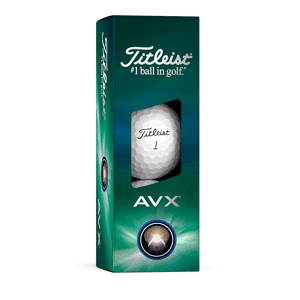 Titleist AVX Golf Balls
			3 Ball Sleeve