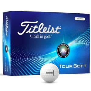 Titleist Tour Soft White Golf Balls - Prior Gen 12 Balls
