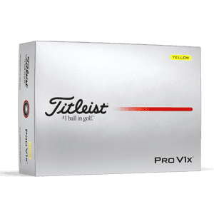 Titleist Pro V1x Yellow Golf Balls
			12 Balls