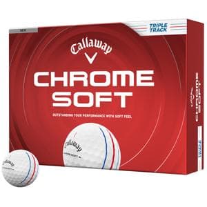 Callaway Chrome Soft Triple Track Golf Balls 12 Balls