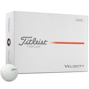Titleist Velocity White Golf Balls
			12 Balls