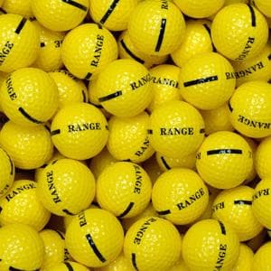 One Piece Range Golf Balls - 300 Balls