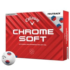Callaway Chrome Soft TruTrack White Golf Balls - Prior Gen 12 Balls