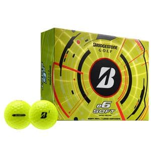 Bridgestone e6 Soft Yellow Golf Balls
			12 Balls