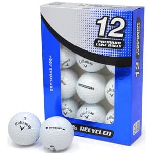 Callaway Supersoft Pearl Grade White Lake Balls
			12 Balls
