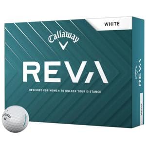 Callaway Ladies Reva Pearl White Golf Balls 12 Balls