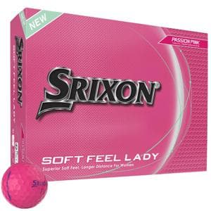 Srixon Soft Feel Lady Passion Pink Golf Balls
			12 Balls