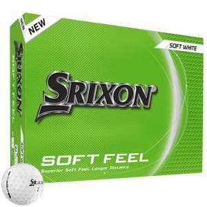 Srixon Soft Feel White Golf Balls
			12 Balls