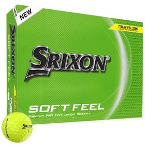 Srixon Soft Feel Yellow Golf Balls
			12 Balls