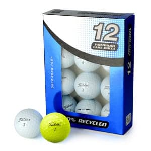 Titleist AVX Pearl Grade Lake Balls White + Yellow Mixed
			12 Balls