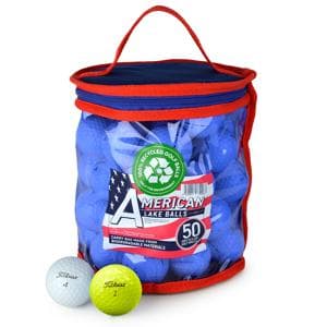 Titleist AVX Grade A Lake Balls White + Yellow Mixed
			50 Balls