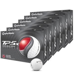 TaylorMade TP5x Golf Balls - Prior Gen
			72 Balls