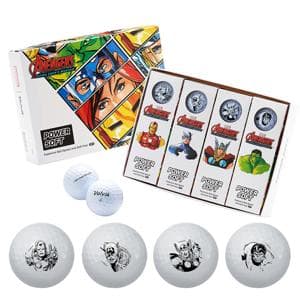 Volvik PowerSoft Marvel Avengers Golf Ball Gift Set 12 Balls