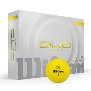 Wilson Duo Soft Yellow Golf Balls
			12 Balls