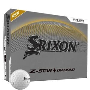 Srixon Z-Star Diamond Pure White Golf Balls 12 Balls