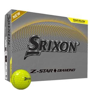 Srixon Z-Star Diamond Tour Yellow Golf Balls 12 Balls