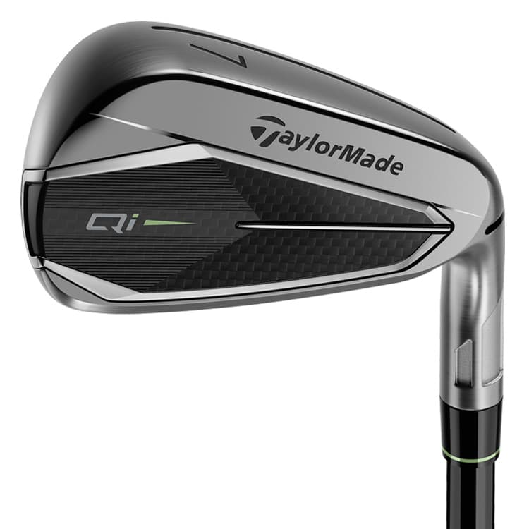 TaylorMade Qi Gunmetal Golf Irons Steel Shafts
