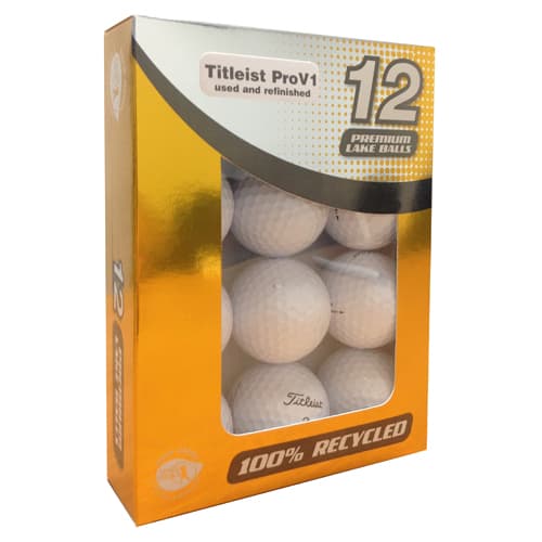 Titleist Pro V1 Grade A Rewashed Golf Balls White