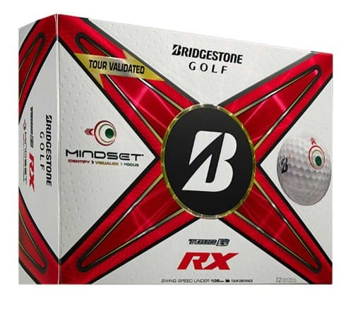 Bridgestone Tour B RX Mindset Golf Balls - White Dozen
