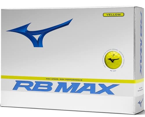 Mizuno RB Max Golf Balls - Yellow Dozen