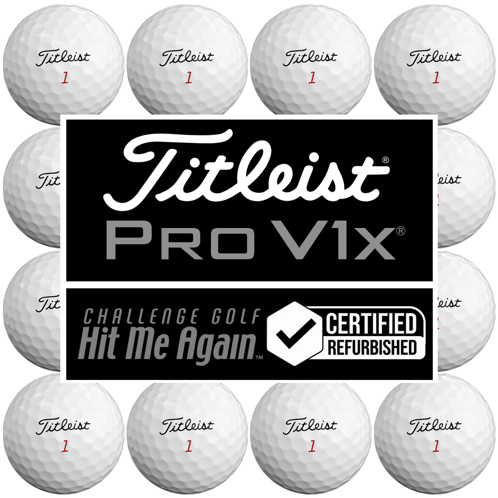 Titleist Pro V1X Hit Me Again™ Golf Balls / Dozen