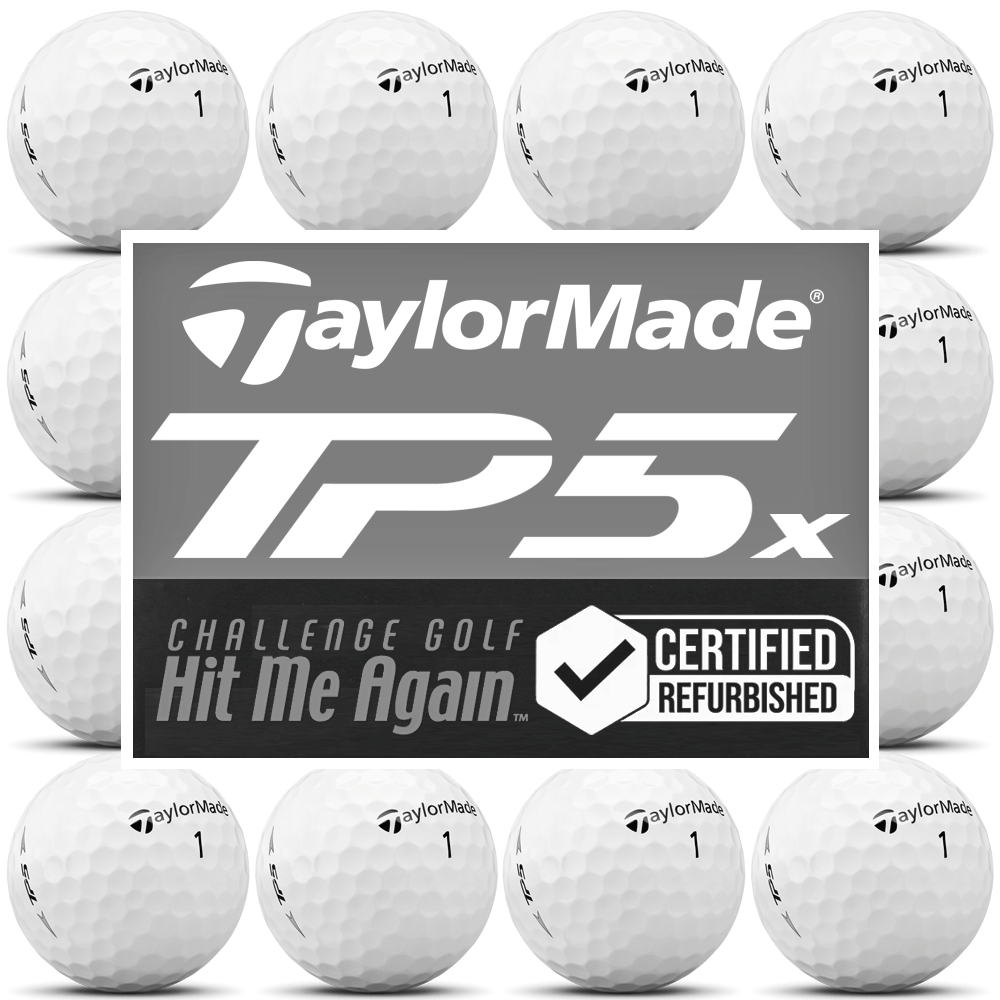 TaylorMade TP5X Hit Me Again™ Golf Balls / Dozen