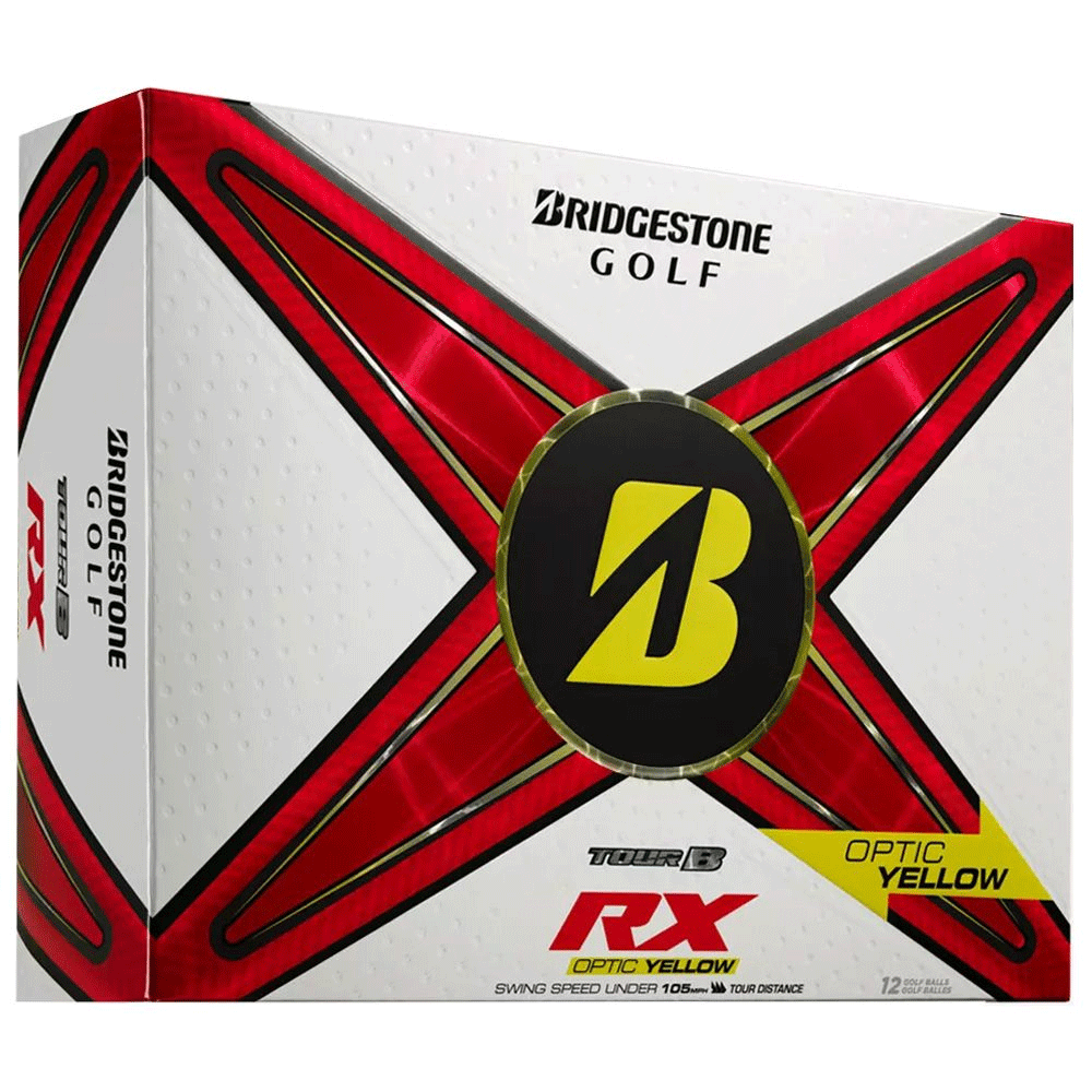 Bridgestone Tour B Rx Golf Balls – Yellow