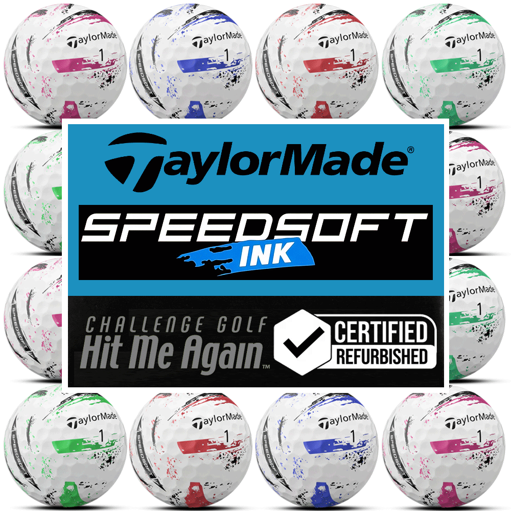 TaylorMade Speedsoft Ink Hit Me Again™ Golf Balls