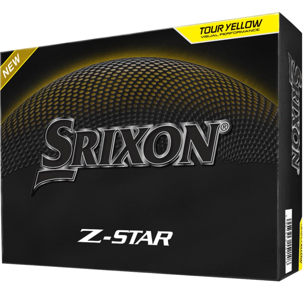 Srixon 2026 Z-star Golf Balls – Yellow