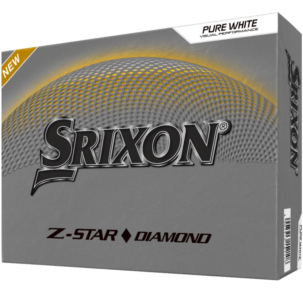 Srixon 2026 Z-star Diamond Golf Balls – White