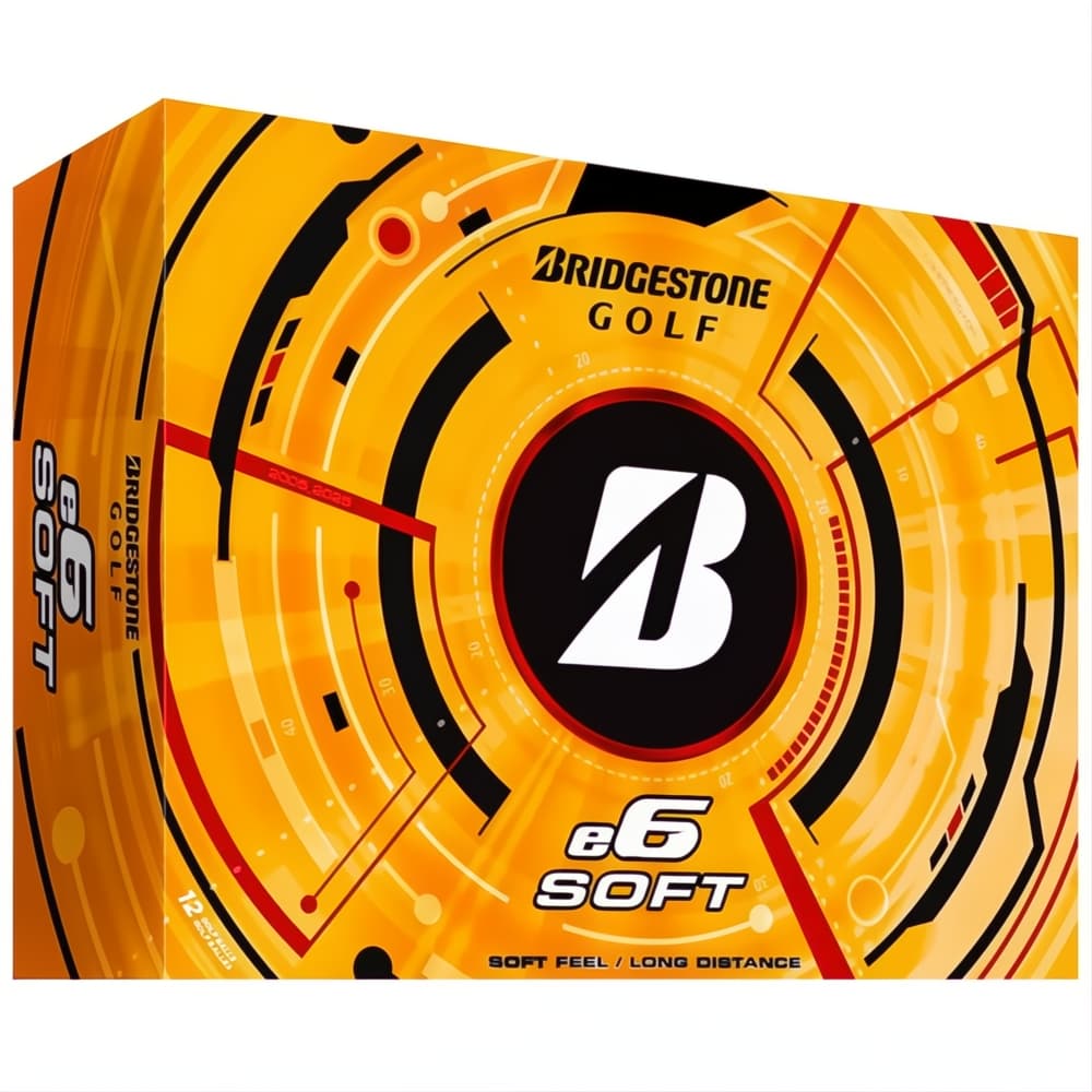 Bridgestone 2026 E6 Soft Golf Balls – White