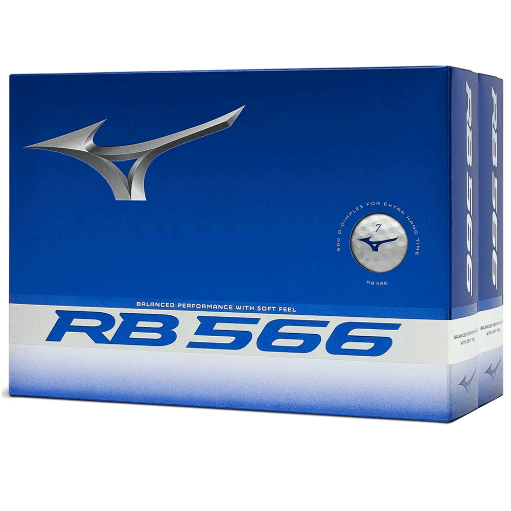 Mizuno RB566 Golf Balls / Double Dozen – White