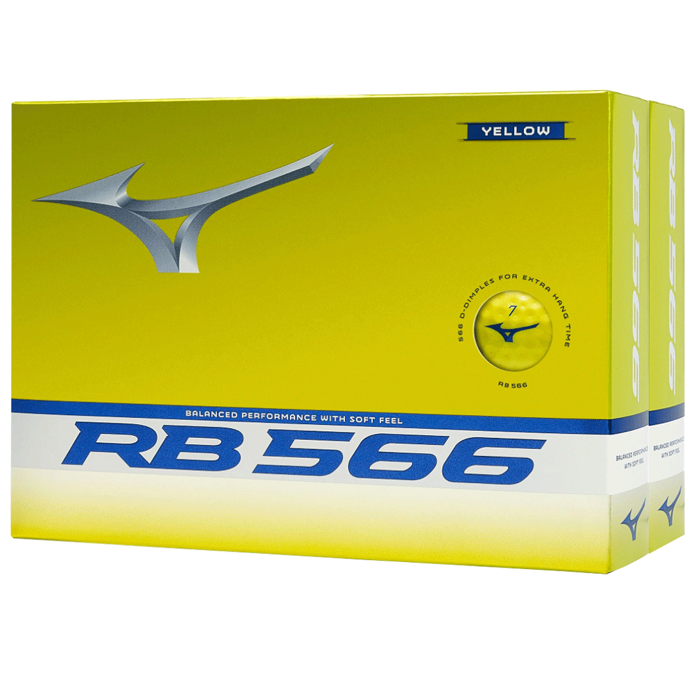 Mizuno RB566 Golf Balls / Double Dozen – Yellow