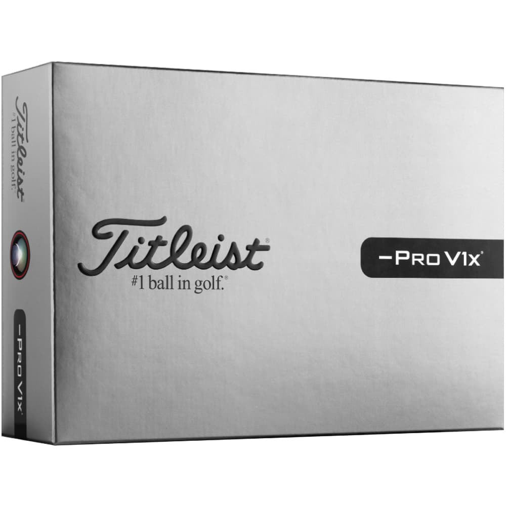 Titleist 2026 Pro V1X Left Dash Golf Balls – White
