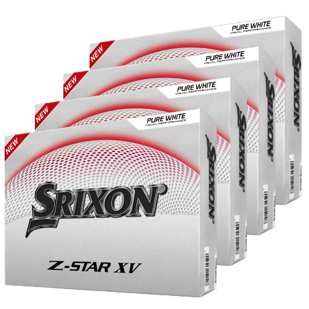 Srixon 2026 Z-star Xv Golf Balls – White – 4 For 3 Personalised