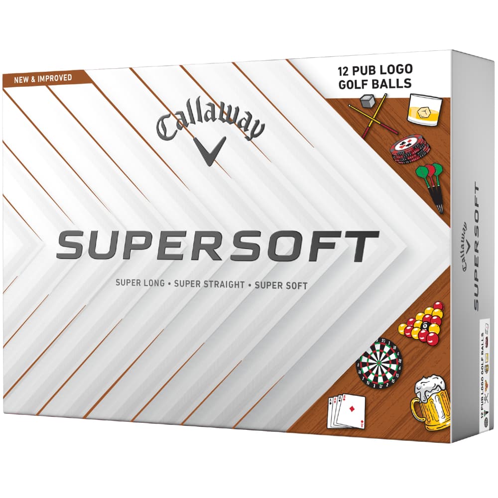 Callaway 2026 Supersoft Golf Balls – Limited Edition Pub